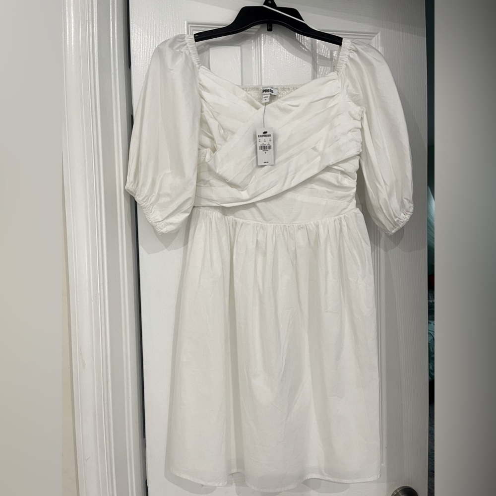 Express crossover dress